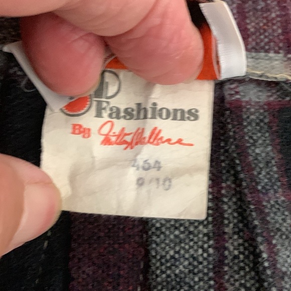 3D Fashions Vintage Wool/Polyester Wrap Skirt w Lots of Pleats, Size 9/10 - Picture 5 of 10